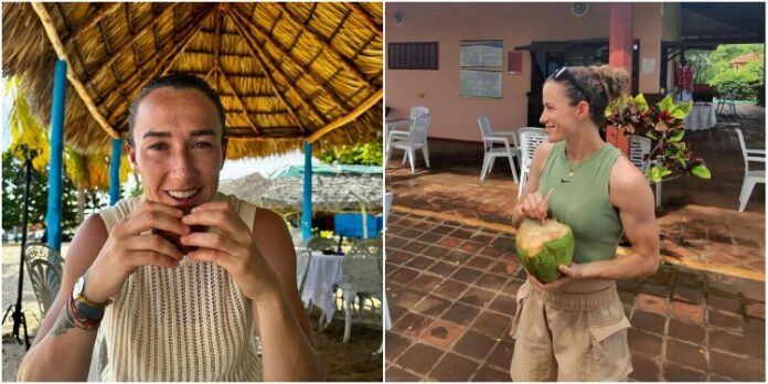 Dos futbolistas del equipo femenino del Barcelona visitan Cuba