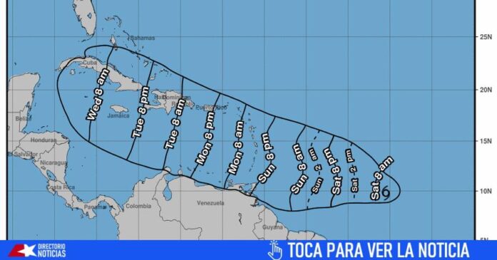 Tormenta Tropical Beryl se fortalece: parte del Centro Nacional de Huracanes de Miami