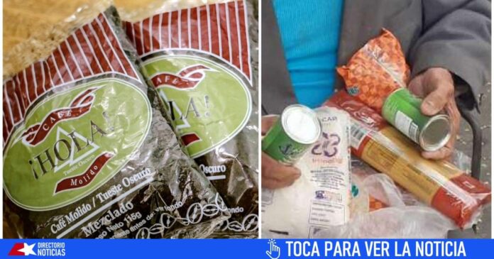 Información sobre entrega de productos de la canasta básica: Café, huevos, sal, sardinas y espaguetis