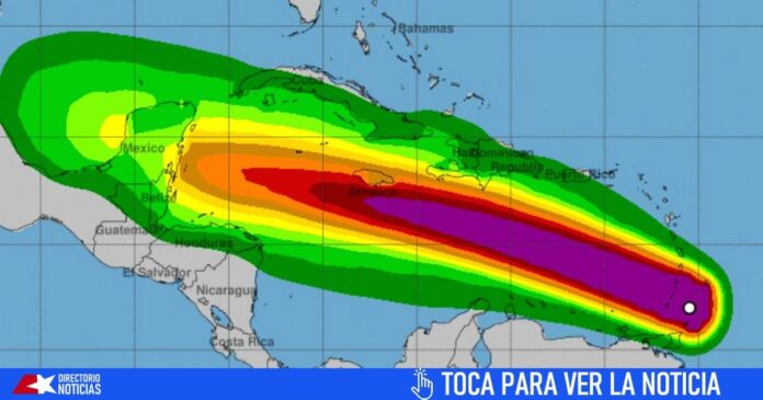 Última actualización del huracán Beryl, categoría 4 y ganando en organización