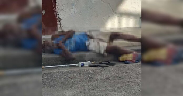 Reportan que anciano lleva horas fallecido en calle de Santiago de Cuba