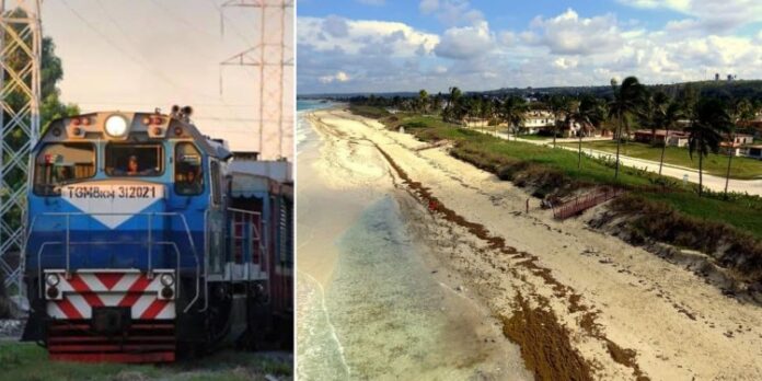 Habilitan ruta de tren hacia las Playas del Este de La Habana