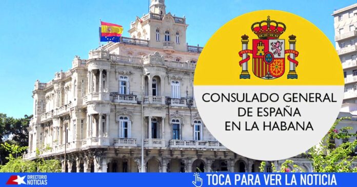 Últimas informaciones del Consulado General de España en La Habana