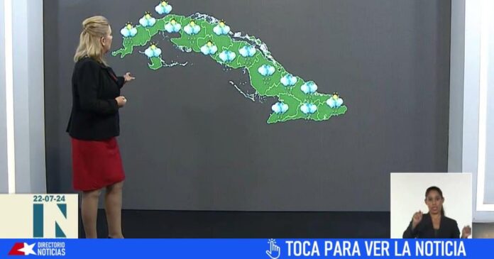 Vaguada incrementa posibilidad de lluvias en Cuba mientras continúa el calor intenso