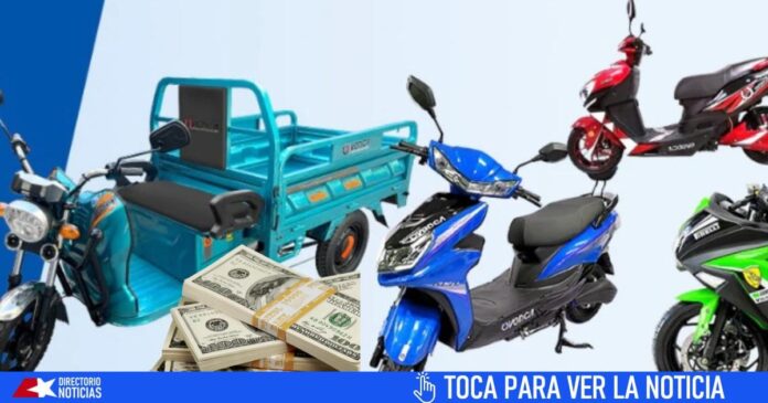 Motos eléctricas en Cuba para venta online y en divisas. ¿Quién puede?