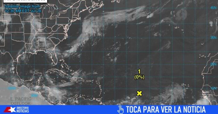 Atención, Cuba: NHC monitorea perturbación en el Atlántico