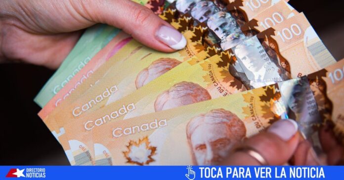 Pagos en dólares canadienses en efectivo en Cuba desde esta semana