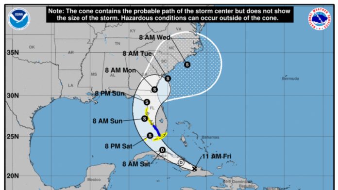 Posible ciclón se mueve sobre Cuba rumbo a Florida