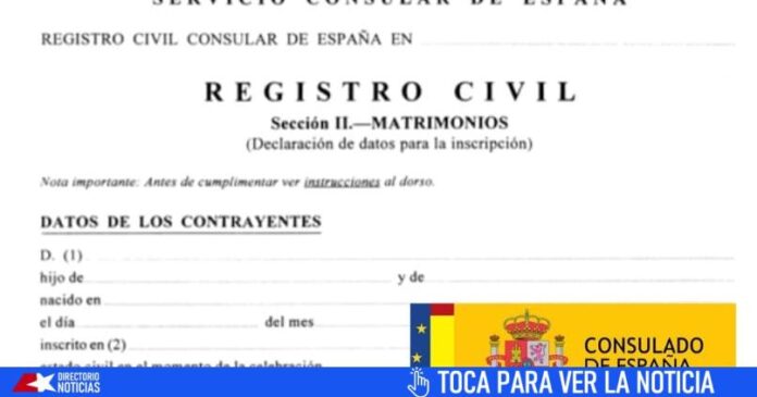 ¿Por qué te pueden negar la inscripción de tu matrimonio español en Cuba?