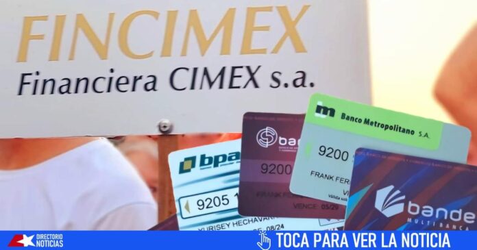 Información de FINCIMEX sobre transacciones y pagos con tarjetas en Cuba