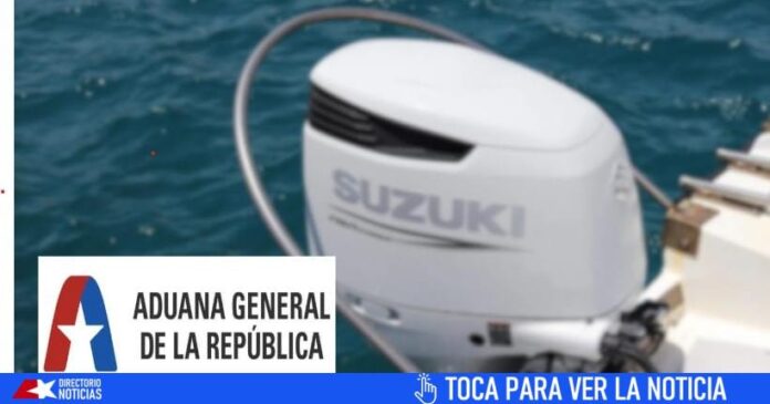 Nueva resolución de la Aduana de Cuba deja sin efecto valores en dólares de motores marinos