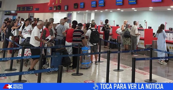 Cubana de Aviación reprograma vuelos hoy 9 de agosto