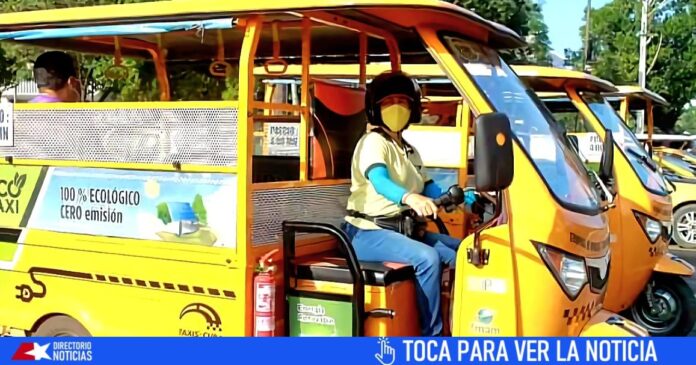 La Habana: aumentan el precio del pasaje de los Triciclos Eléctricos