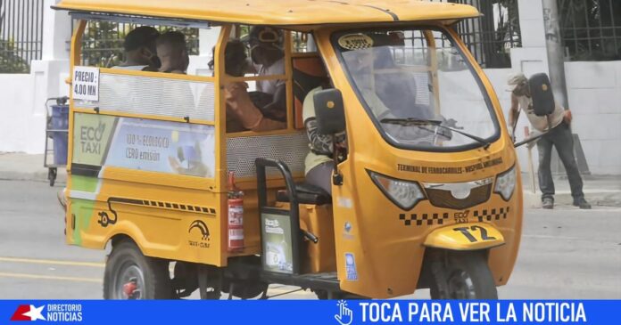 Gobierno informa que se duplicará el precio de los triciclos eléctricos en La Habana