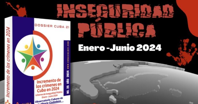 Informe: se dispara el índice de criminalidad en Cuba