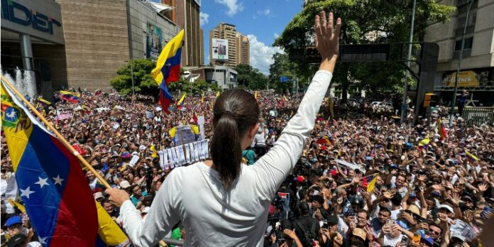 Miles salen a las calles en Venezuela y el mundo al llamado de María Corina Machado