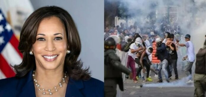 Kamala Harris destaca “el coraje” del pueblo venezolano en carta a líderes de la oposición