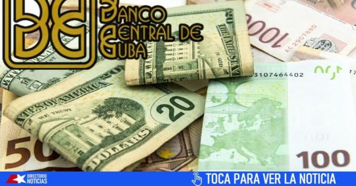 Tasas del Banco Central de Cuba y CADECA para el dólar, euro y otras divisas