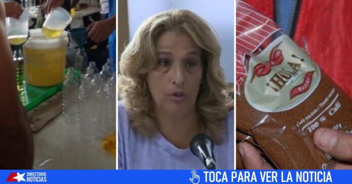 Ministra del MINCIN advierte para septiembre que “ni café, ni aceite” garantizado