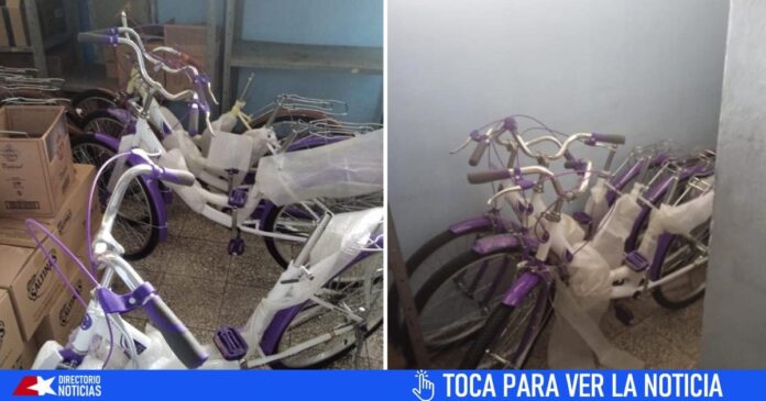 Denuncian que tienda estatal TRD en pesos cubanos escondía bicicletas