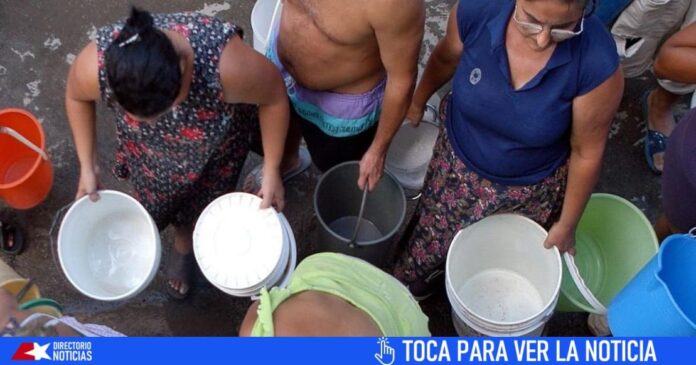 La Habana: se extienden los problemas con el abasto de agua