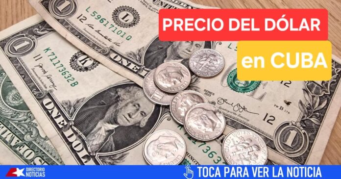 Precio del dólar, euro y MLC en Cuba hoy