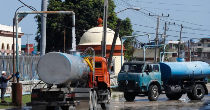 Continúa la crisis por escasez de agua en Cuba