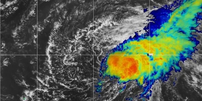 Tormenta tropical Gordon, la séptima de la temporada