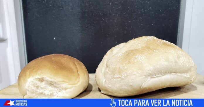 Desde hoy será más chico el pan de la bodega en Cuba debido a escasez de harina