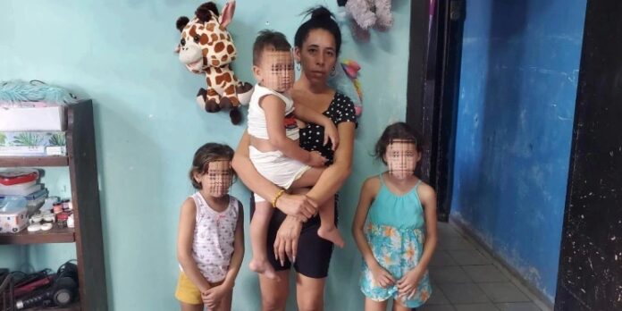 Régimen cubano amenaza con desalojar a madre de cinco niños