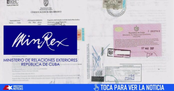 Cubanos buscan emigrar cuanto antes: Más de un millón de documentos legalizados por el MINREX en 2024