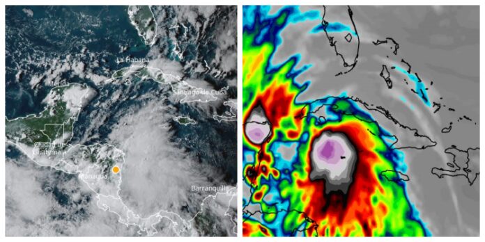 Alertan sobre posible formación de una depresión tropical al sur de Cuba