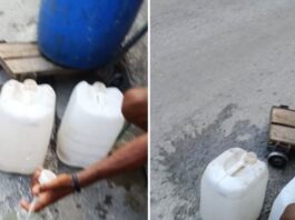 VIDEO: Cubano sale con una carretilla a buscar agua