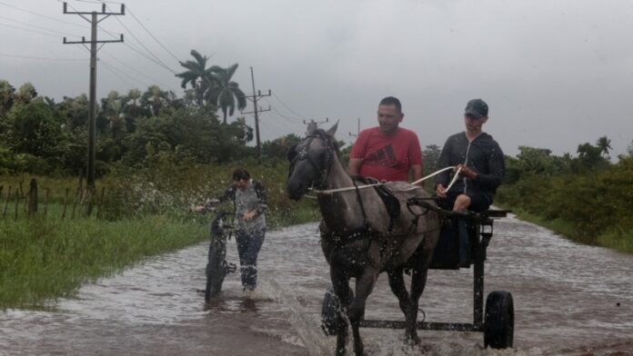 La zona costera de Pinar del Río sintió el impacto de Helene