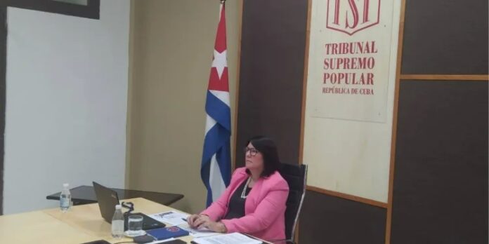 Vicepresidenta del Tribunal Supremo minimiza crisis de inseguridad de Cuba