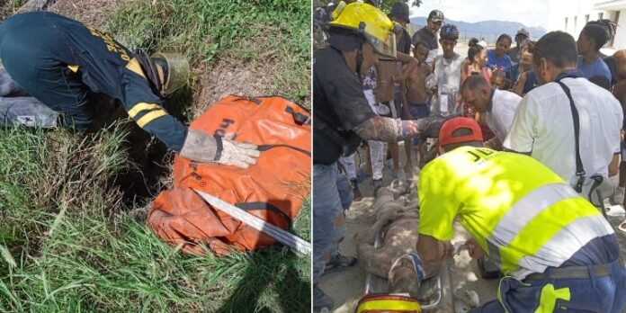 Rescatan a un hombre tras pasar más de 12 horas en el respiradero de un túnel