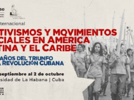 Activismo y movimientos sociales de América Latina a debate en Cuba