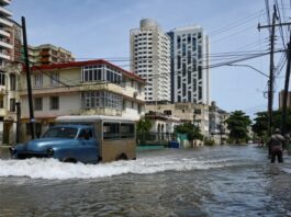 Inundaciones leves en La Habana, dicen residentes