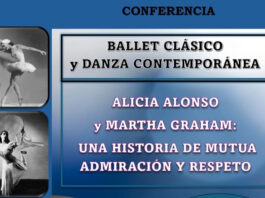 Conferencia sobre Alicia Alonso y Martha Graham