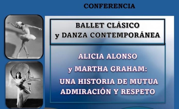 Conferencia sobre Alicia Alonso y Martha Graham