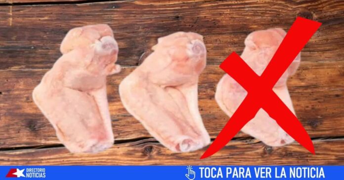 Reducen ración de pollo de la bodega a 3 cuartos de libra por consumidor