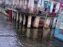 Inundaciones en La Habana por las fuertes lluvias