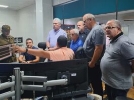 Chequea presidente cubano labores de recuperación eléctrica