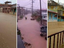 Nuevas inundaciones en Baracoa, a menos de una semana del paso de huracán Oscar