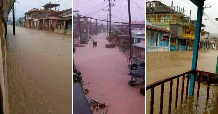 Nuevas inundaciones en Baracoa, a menos de una semana del paso de huracán Oscar