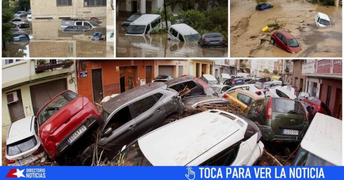 Las conmovedoras imágenes que llegan desde España: ya son 64 los fallecidos por inundaciones (VIDEO)