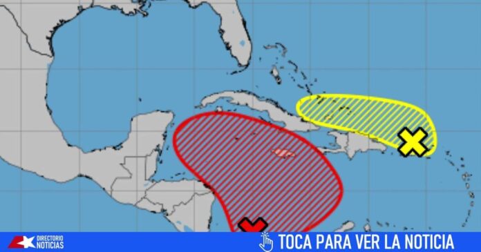 Centro Nacional de Huracanes prevé posible formación ciclónica al sur de Cuba para la próxima semana