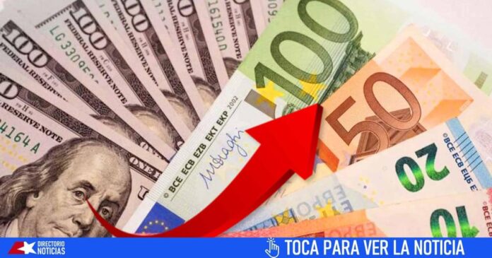 Se dispara el euro en el mercado informal. Precio del dólar y la MLC hoy en Cuba