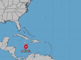 Se forma en el Caribe la tormenta tropical Rafael: amenaza a Cuba