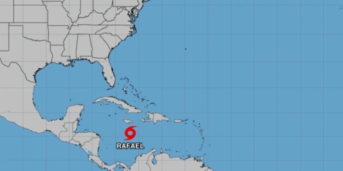 Se forma en el Caribe la tormenta tropical Rafael: amenaza a Cuba